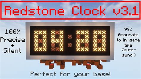 Different Types Of Clock In Minecraft