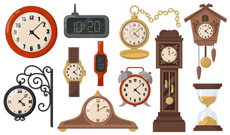 Different Types Of Clocks