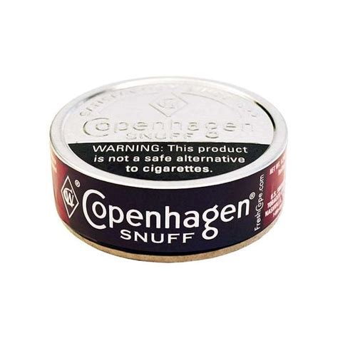 different types of copenhagen tobacco