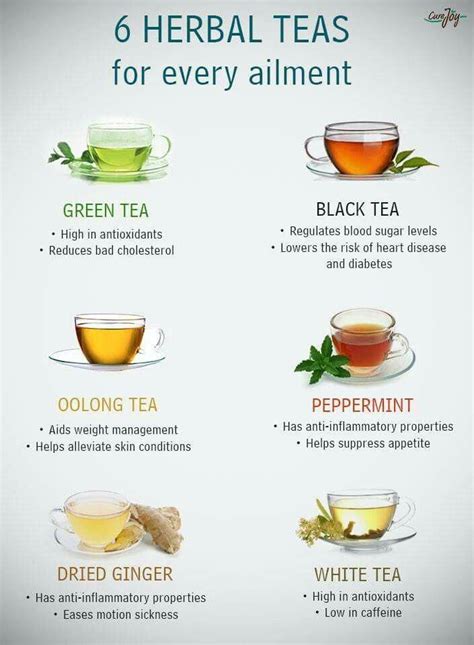 Different Types Of Detox Tea