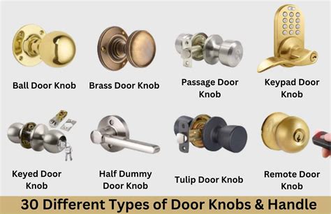 Different Types Of Door Hardware