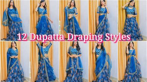 Different Types Of Dupatta Draping