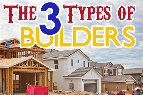 Different Types Of Home Builders