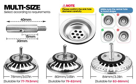 Different Types Of Kitchen Sink Plugs