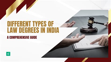 different types of law degrees in india