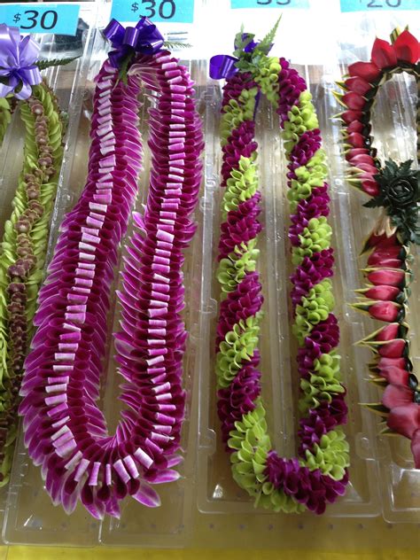 different types of leis