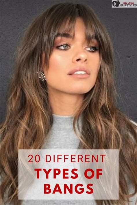 Fresh Different Types Of Long Bangs For New Style