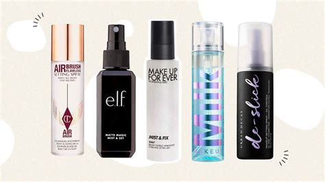 Different Types Of Makeup Setting Spray