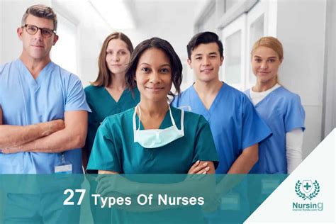 different types of nurses nhs