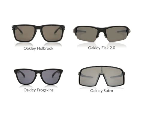 Different Types Of Oakley Sunglasses