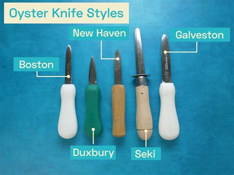 Different Types Of Oyster Knives