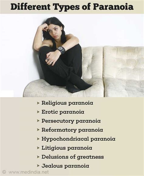 different types of paranoia
