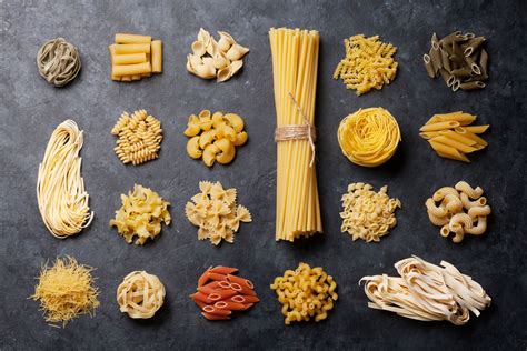 different types of pasta