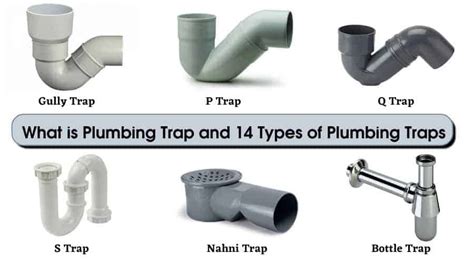 Different Types Of Plumbing Traps