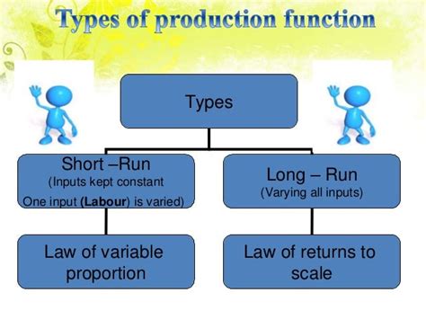 different types of production function
