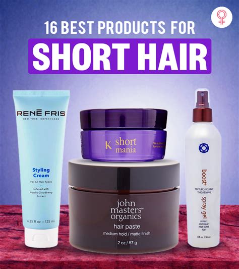 This Different Types Of Styling Products For Short Hair For New Style