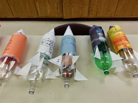 different types of water bottle rockets