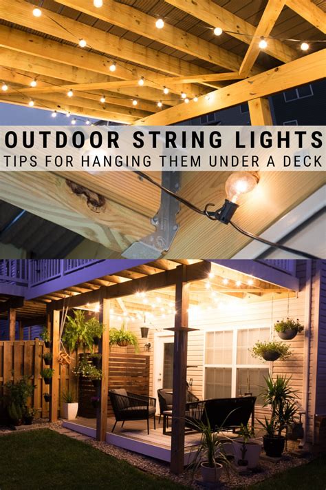 Different Ways To Hang String Lights