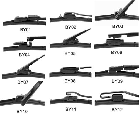 Different Wiper Arms