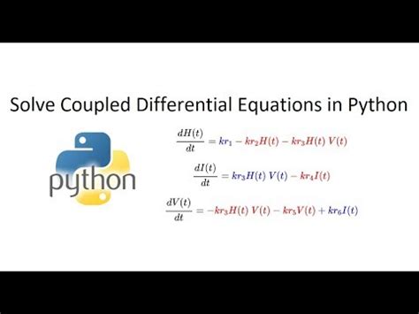 Differential Equation Python Example