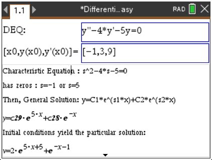 Differential Equation Solver App