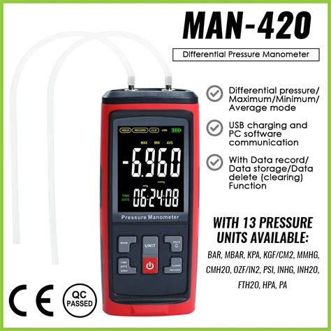 Differential Pressure Manometer Detector