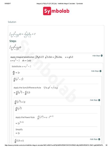 Differentials Symbolab