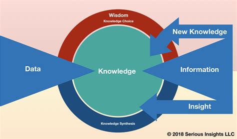 differentiate between data information knowledge and wisdom