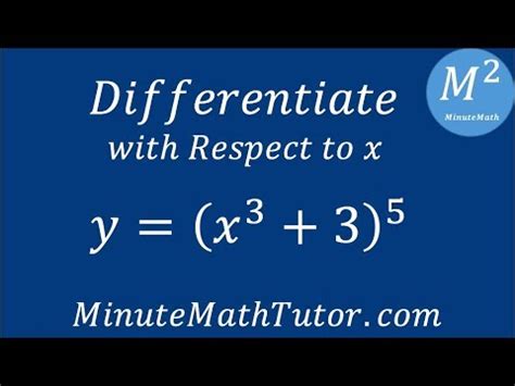 differentiate with respect to x meaning
