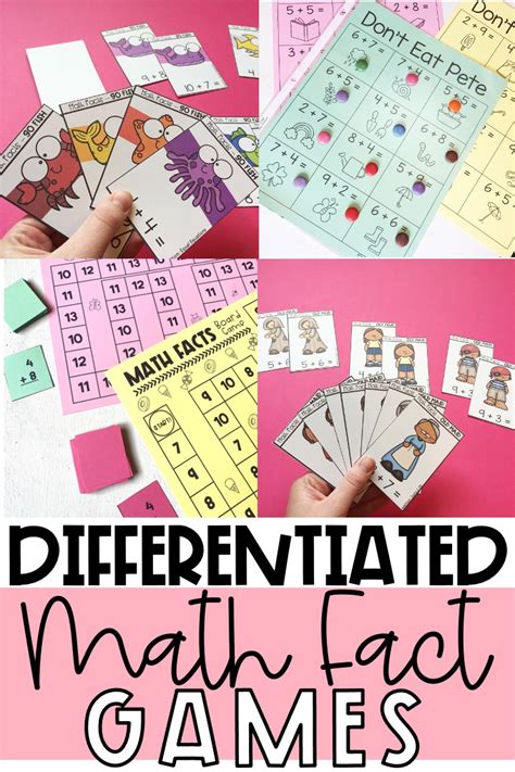 differentiated activities in math