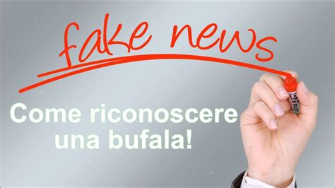 differenza tra bufala e fake news