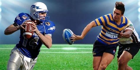 differenza tra rugby e football americano