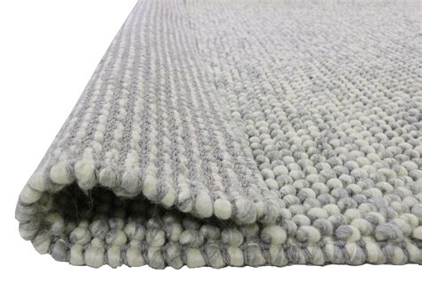 differing pile wool rug