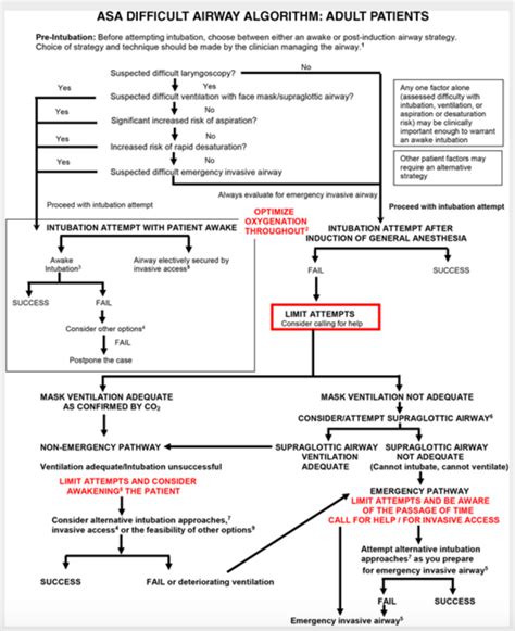 difficult airway algorithm 2023