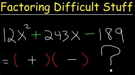 difficult math equation examples