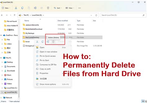 difficulty deleting files from usb drive
