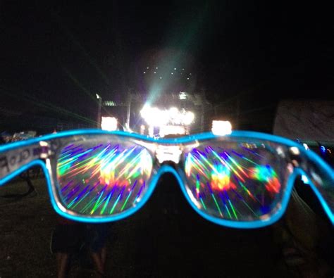 diffraction glasses rave