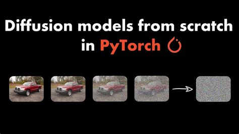 diffusion model pytorch tutorial