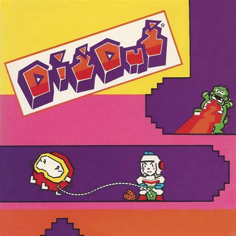 Dig Dug Characters: Pooka and Fygar
