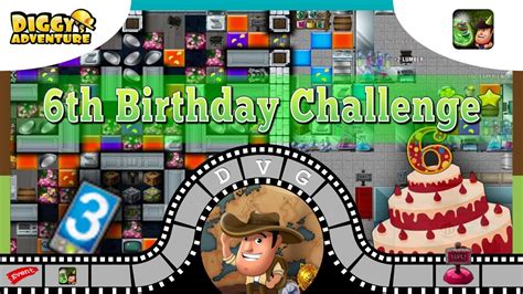 Diggy's Adventure 6TH BIRTHDAY CHALLENGE 1 Special Location 6TH
