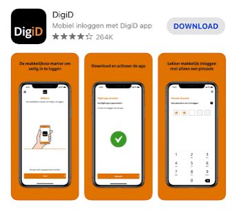 digid activeren op nieuwe telefoon