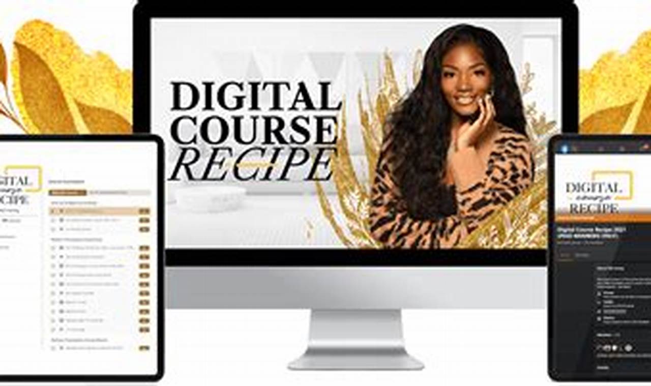 digital course recipe