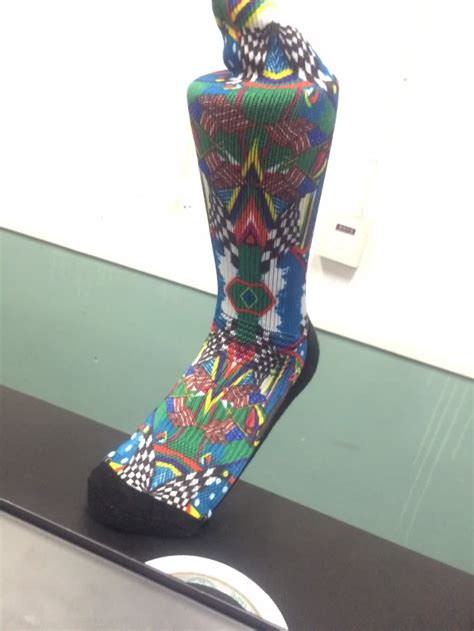 Womens Crew Polyester Custom 3D Digital Printing Socks Custom Socks
