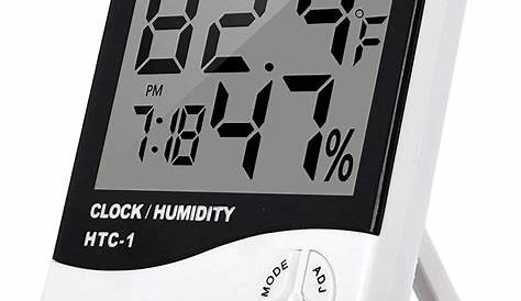HTC1 Digital Hygrometer Thermometer Humidity Monitor