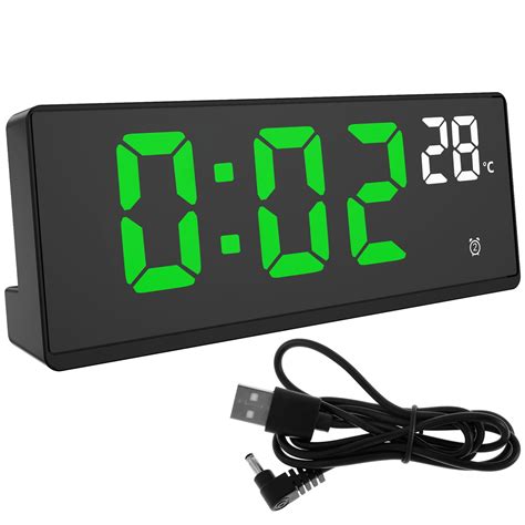 Digital Alarm Clock Battery Backup