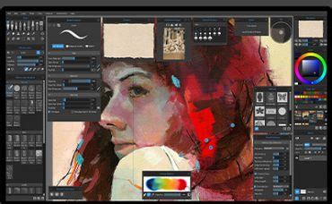 Digital art software for character design