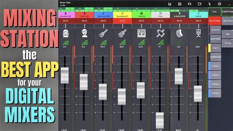 Digital Audio Mixer App