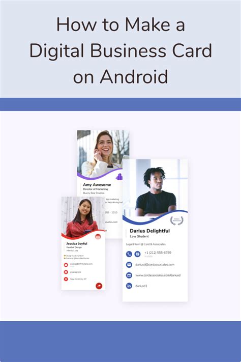 Digital Business Card Android