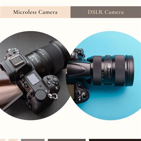 digital camera vs mirrorless camera