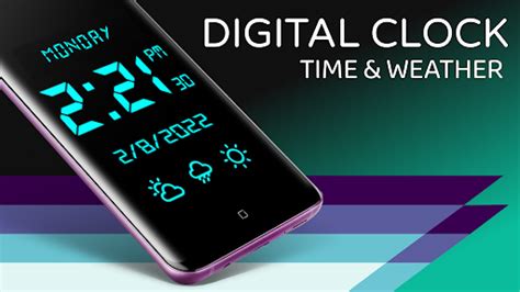 Digital Clock For Android Phone